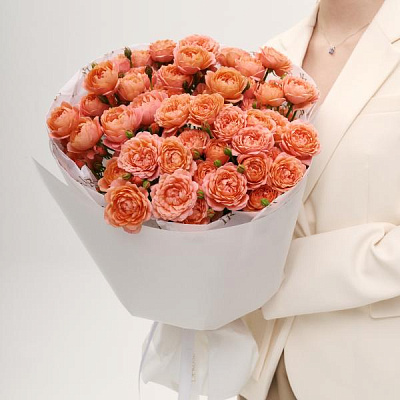 Монобукет из кустовой розы Джульетта